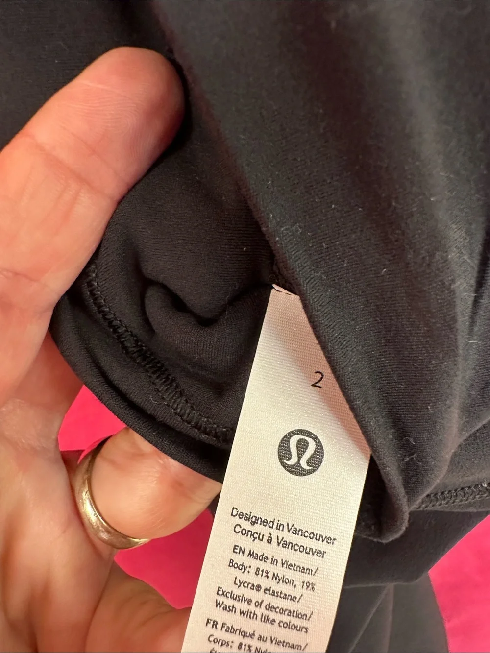 lululemon athletica High-Rise Black Leggings - Picture 4 of 4